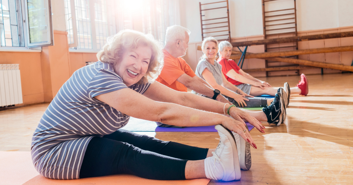 Elders-exercising-Seniors-Improve-Balance