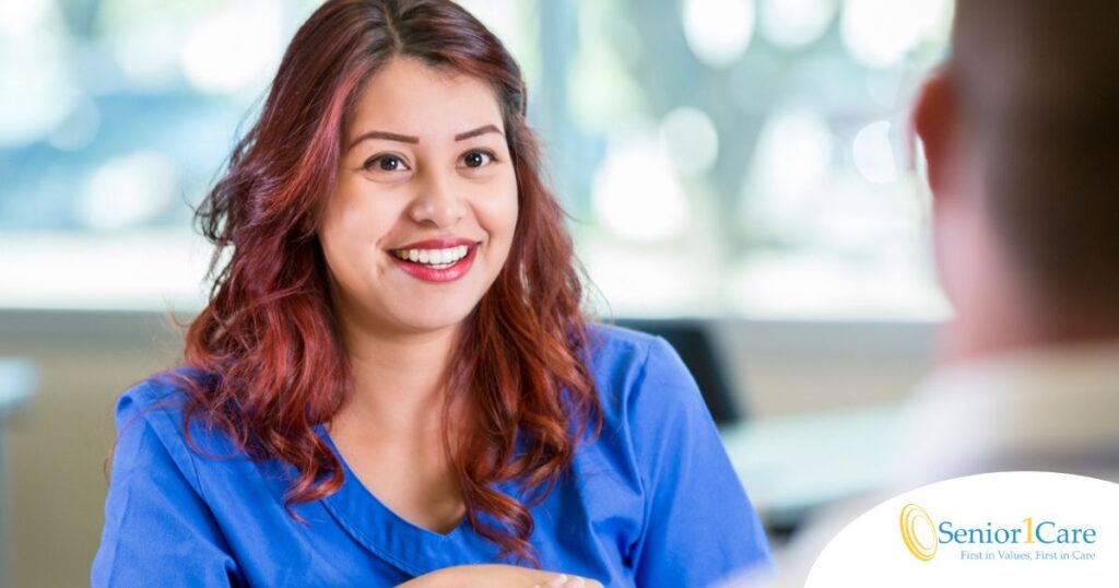 A Caregiver displays traits sought after by Caregiver Agencies.